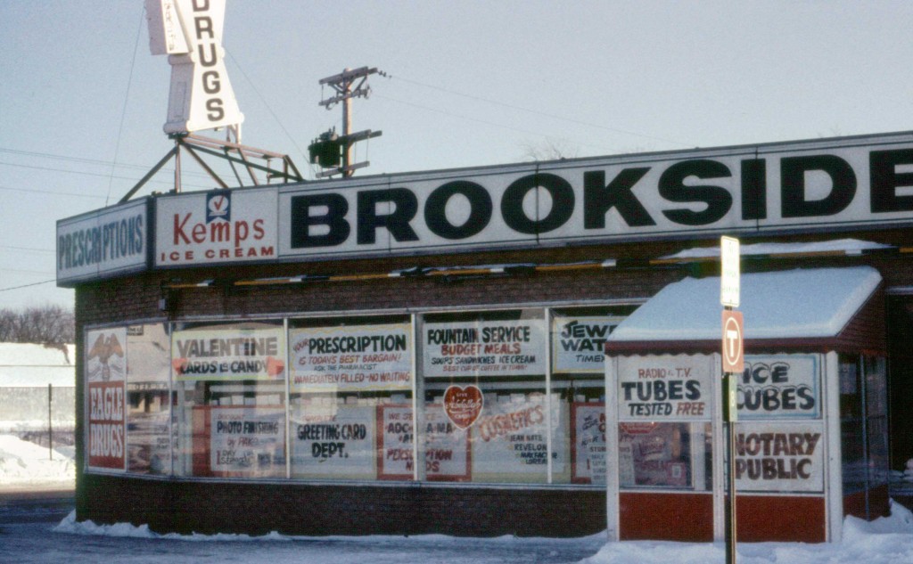 Brookside Drug 1974 post