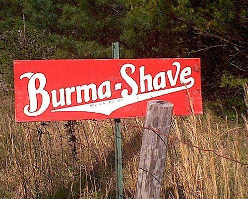 BurmaShaveSign