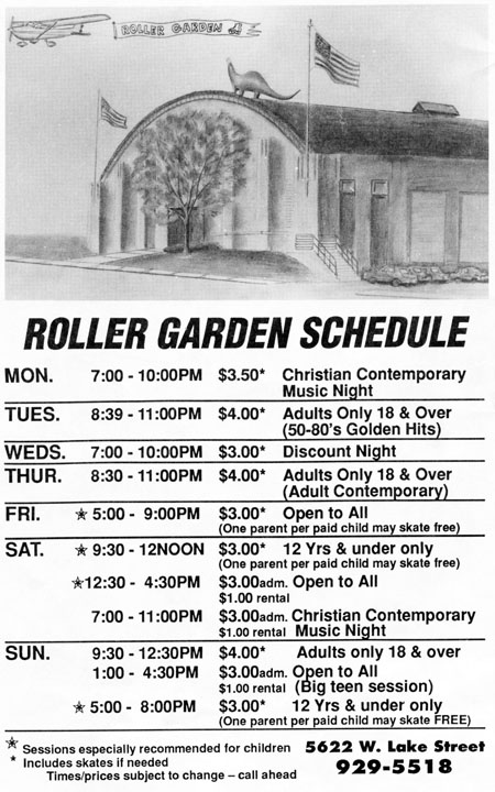 Pastime Arena Roller Garden St Louis Park Historical Society
