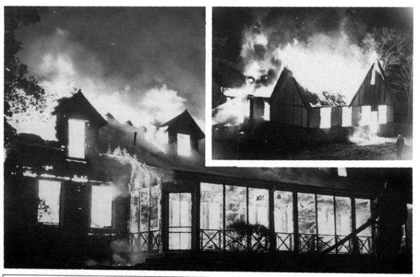 Westwood Hills Country Club Fire 1956
