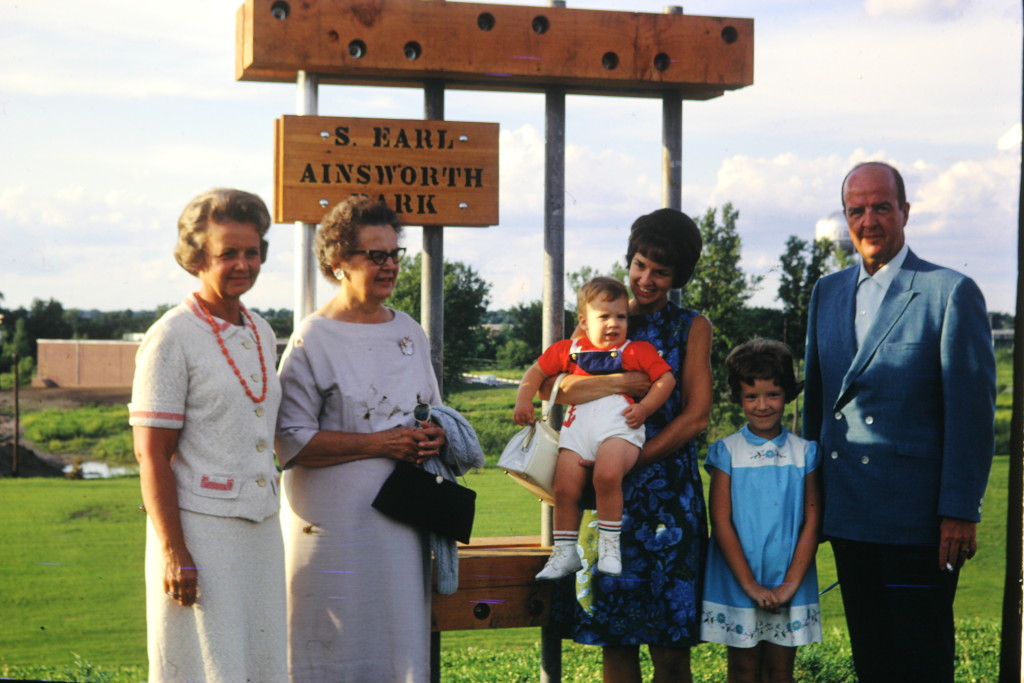 Ainsworth Park dedication 1967