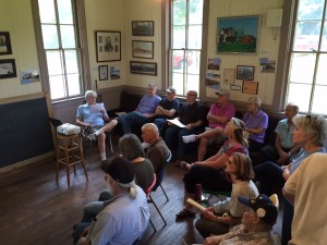 Doug Johnson giving his railroad presentation