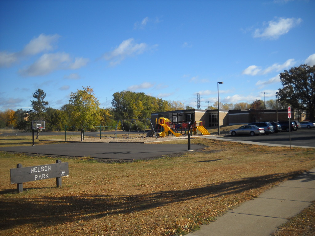 Nelson Park and Peter Hobart School.